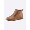 Stiefelette ANDREA CONTI, Damen, Gr. 41, braun (cognac), Leder, Glattleder, Rindsleder, sportlich, Schuhe