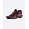 Stiefelette REMONTE, Damen, Gr. 41, rot (bordeaux), Glattleder, Textil, sportlich, Schuhe