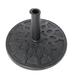 17-Inch Round Heavy Duty Outdoor Patio Umbrella Base Stand, Black - 16.9"L x 16.9"W x 13"H