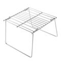 Stainless Steel BBQ Rack Mini Foldable Barbecue Grill Simple Barbecue Rack Outdoor Barbecue Grill (Size 1)