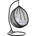 Meridian Furniture Tarzan Dark Grey Outdoor Patio Swing Chair