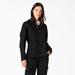 Dickies Women's Waterproof Rain Jacket - Black Size M (SJF101)