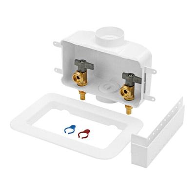 Oatey Centro II 38104 Quarter-Turn F1807 PEX Washing Machine Outlet Box