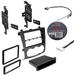 Absolute Package2 Car Stereo Installation Kit Compatible with Nissan Altima Sedan or Coupe 2007-2012 In-Dash Mounting Kit Antenna and Harness for Single or Double Din Radio Receivers