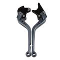 GFYSHIP For Yamaha YZF-R1 / Yamaha YZF-R1 M / Yamaha YZF-R1 S / Yamaha YZF-R6 Short&Long Motorcycle Adjustable Brake And Clutch Levers Motorcycle Handlebar Accessory Lever Accessories 1 Pair