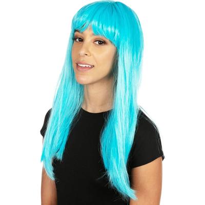 Light Blue Wig With Bangs