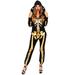 Men's Gold Skeleton Costume