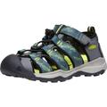 KEEN Kinder Sandalen NEWPORT NEO H2 Y-SEA MOSS/STEEL GREY, Größe 39 in Grün