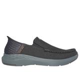 Skechers Men's Slip-ins RF: Parson - Ralven Sneaker | Size 10.0 Extra Wide | Gray | Textile/Synthetic | Vegan | Machine Washable
