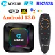 VONTAR-Boîtier TV R3 Android 13 Rockchip RK3528 Façades Core Cortex A53 4 Go/32 Go Support 8K