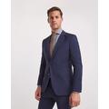 BOSS Navy Wool Mix Suit Jacket