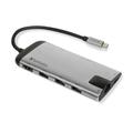 Verbatim USB-C Multiport Hub USB 3.1 Gen 1 / USB 3.0X3 / HDMI / Sdhc / Microsdhc / Rj45