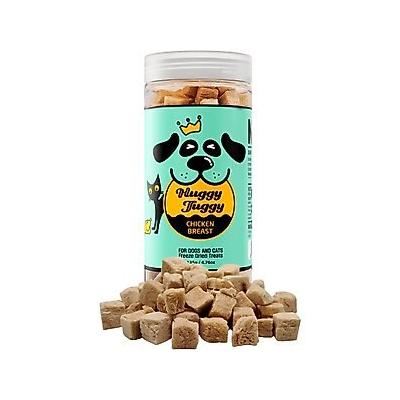 Huggy Tuggy Freeze Dried Chicken Breast Dog & Cat Treat, 4.76-oz can