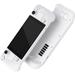 eXtremeRate White Faceplate Back Plate Replacement Housing Case Full Set Shell w/Buttons for Steam Deck LCD Console