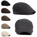 Retro Casual Ivy Hat for Men Versatile Cap for Summer Winter Golf Newsboy Style Driving and Cabbie Look