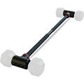 Hyperbell Bar - Convert Dumbbells into a Full Barbell Set - Adjustable Dumbbell to Barbell Converter for Weight Lifting Home Workouts - 200 lb Capacity Weight Bar for Lifting