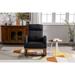 Modern Living Room Chair Classic Chair Leisure Rocking Chair, Solid Wood Legs