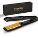 Terviiix 24K Titanium Wide Hair Crimping Iron 1.5 Hair Crimper for Textured Crimps and Volume