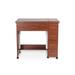 Arrow Sewing "Alice" Compact Mid-Size Sewing Cabinet w/ Hydraulic Machine Lift & Storage Drawers in Brown | 31.125 H x 34 W x 19.875 D in | Wayfair