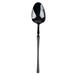 Ecoquality Modern Disposable Plastic Soup Spoons Infinity Collection 224 Guests in Black | Wayfair EQ3770-224