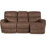 La-Z-Boy Trouper Reclining Sofa Polyester in Brown | 41.5 H x 85 W x 42 D in | Wayfair 444724 E153775 FN 000