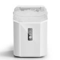 R.W.FLAME 33 Lb. Daily Production Nugget Clear Ice Portable Ice Maker, Countertop Ice Maker Machine w/ Self-Cleaning Function in White | Wayfair