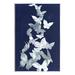 Stupell Industries Abstract Butterflies Swarm Wall Plaque Art By Grace Popp-au-839 in Blue/White | 15 H x 10 W x 0.5 D in | Wayfair au-839_wd_10x15