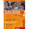 Tangram aktuell 2 - Lektion 1-4 / Kursbuch und Arbeitsbuch mit CD zum Arbeitsbuch