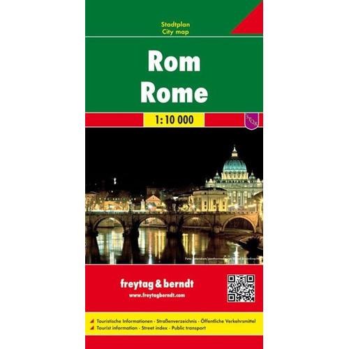 Freytag & Berndt Stadtplan Rom. Roma. Rome