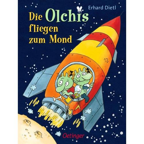 Die Olchis fliegen zum Mond / Die Olchis-Kinderroman Bd.2 - Erhard Dietl