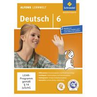 Alfons Lernwelt Lernsoftware Deutsch - aktuelle Ausgabe, CD-ROM - Schroedel / Westermann Bildungsmedien