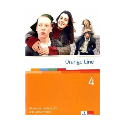 Orange Line 4. Erweiterungskurs Klasse 8. Workbook mit Audio-CD und Lernsoftware