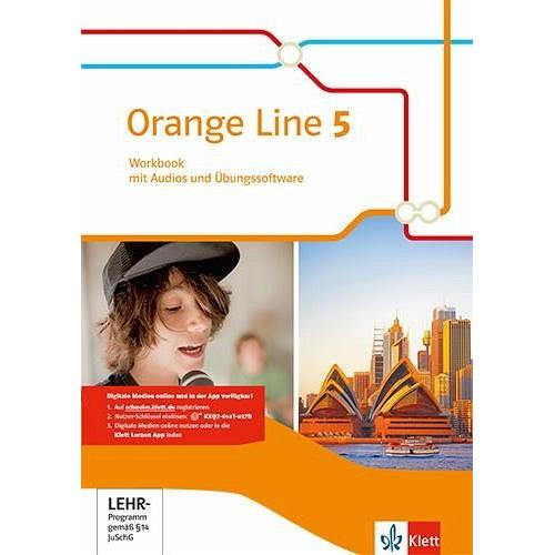 Orange Line. Workbook mit Audios und Übungssoftware 9. Schuljahr. Ausgabe 2014