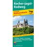 PublicPress Radwanderkarte Kocher-Jagst-Radweg, 26 Teilktn.