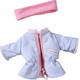 HABA 306547 - Puppen-Kleiderset Parka mit Stirnband, 2-teilig, Puppenkleidung für Puppen von 32 cm - HABA Sales GmbH & Co. KG