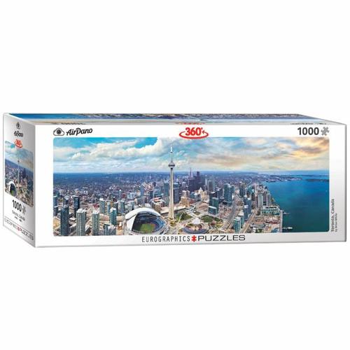 Eurographics 6010-5303 - Toronto Canada, Panorama Puzzle - 1000 Teile - Eurographics