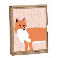 Foxy Nachhaltige Grußkarten Box