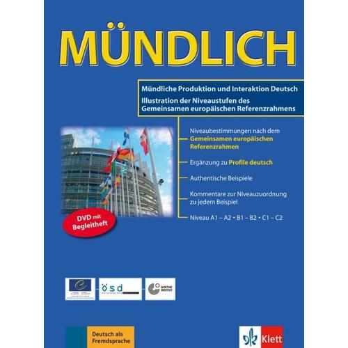 Mündlich, 1 DVD mit Begleitheft (DVD) – Klett Sprachen / Klett Sprachen GmbH
