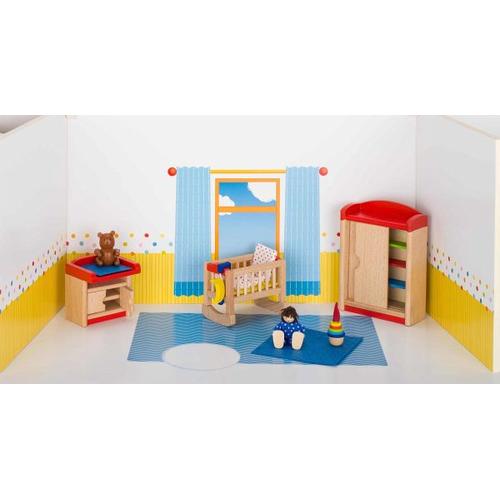 Goki 51905 - Puppenmöbel Kinderzimmer - Gollnest & Kiesel KG