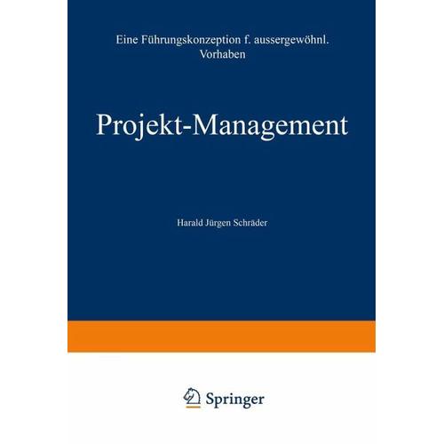 Projekt-Management – Harald Jürgen Schröder