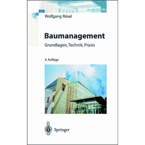 Baumanagement – Wolfgang Rösel