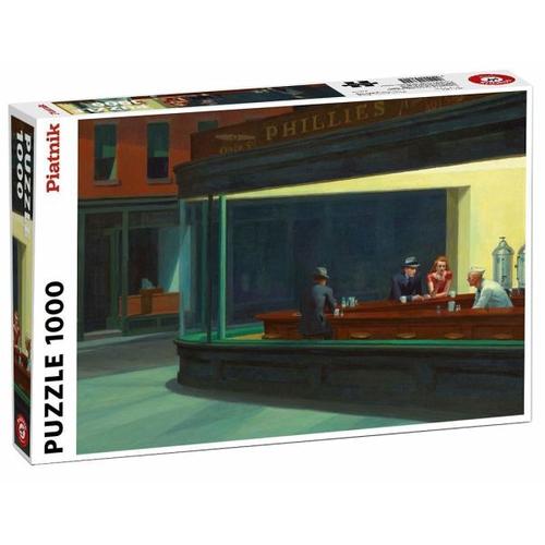 Hopper - Nachtschwärmer - 1000 Teile Puzzle - Piatnik