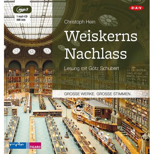 Weiskerns Nachlass – Christoph Hein