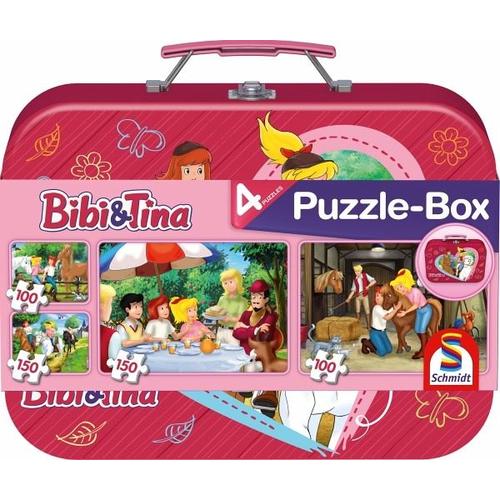 Bibi & Tina, Puzzle-Box (Kinderpuzzle) - Schmidt Spiele