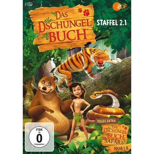 Das Dschungelbuch Staffel 2 - Vol.1 (Folge 53-70) + Bonus: Dschungelbuch-Safari (Folge 1-8) (DVD) - Studio Hamburg