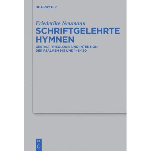 Schriftgelehrte Hymnen – Friederike Neumann