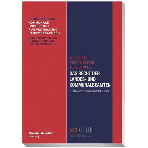 Das Recht der Landes- und Kommunalbeamten – Stephan Herausgegeben:Höfler, Nicole Reese, Torsten Kölle