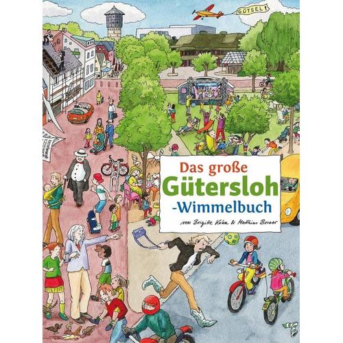 Das große GÜTERSLOH-Wimmelbuch – Brigitte Illustration:Kuka, Matthias E. Text:Borner