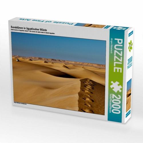 Sanddünen in ägyptischer Wüste (Puzzle) - Calvendo Puzzle