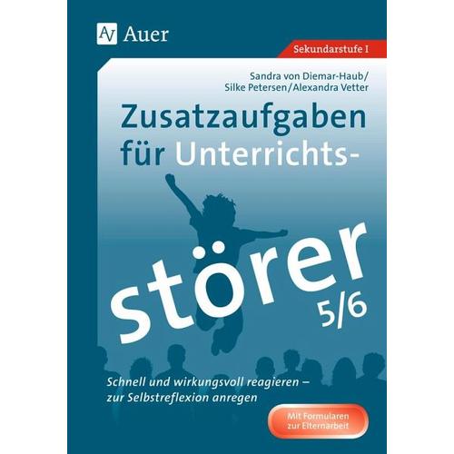 Zusatzaufgaben für Unterrichtsstörer 5-6